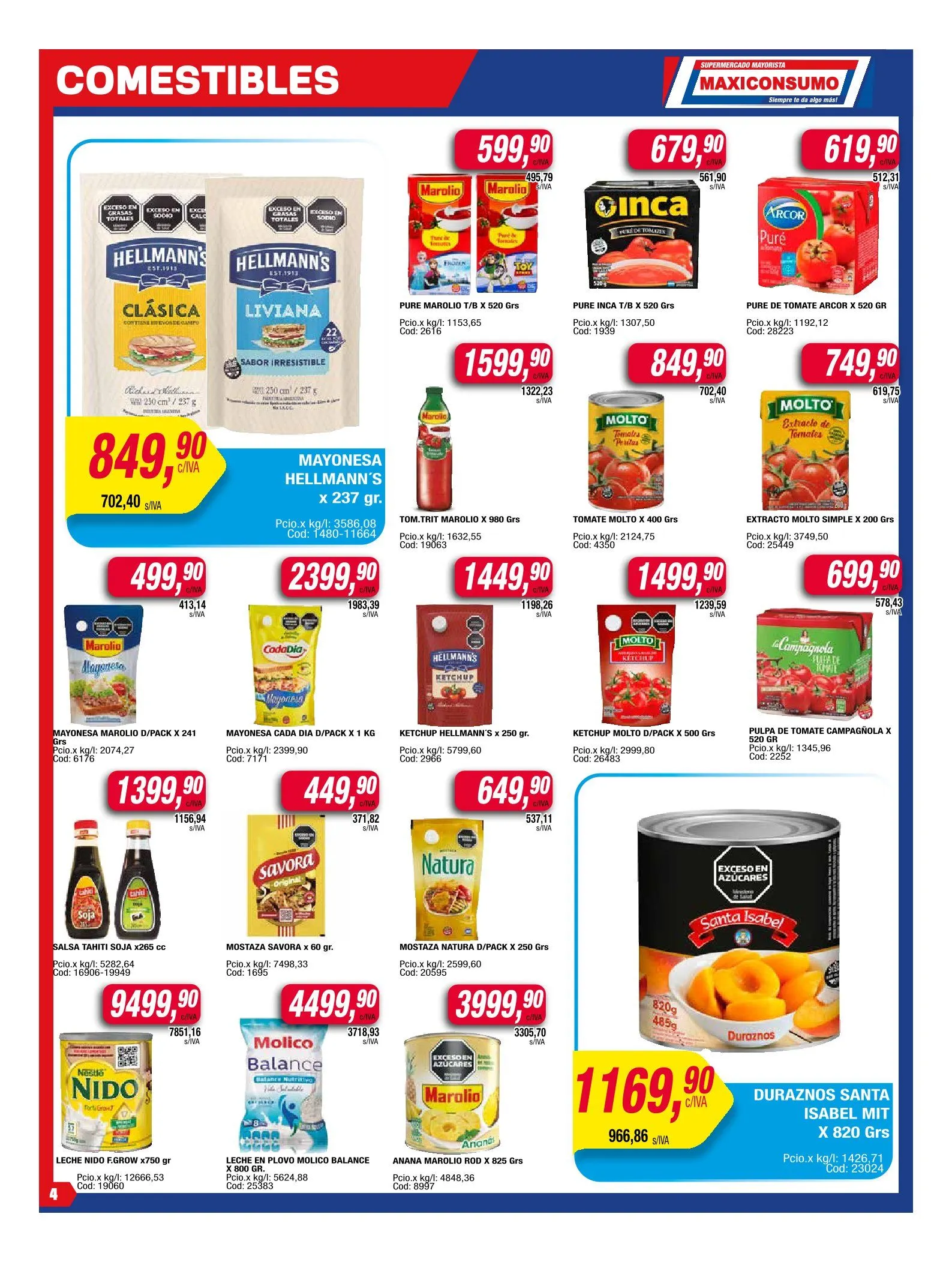 Ofertas de Maxiconsumo Ofertas 5 de mayo al 11 de mayo 2025 - Página 4 del catálogo