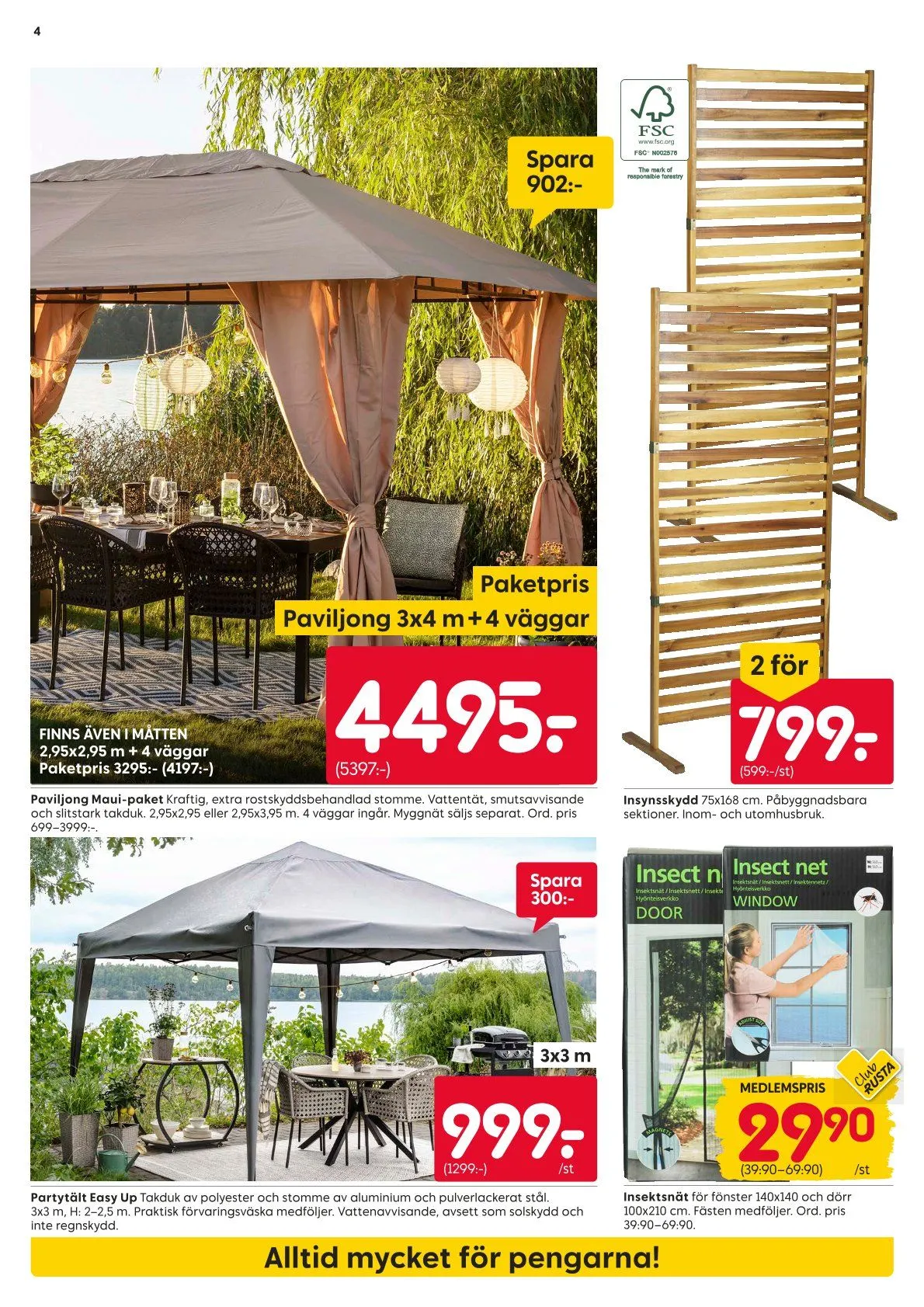 Rusta erbjudanden från 1 juni till 6 juni 2026 - Reklamblad sidor 4