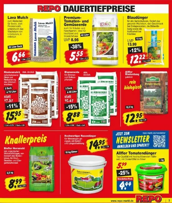 Repo Markt Prospekte von 14. April bis 19. April 2025 - Prospekt seite 3