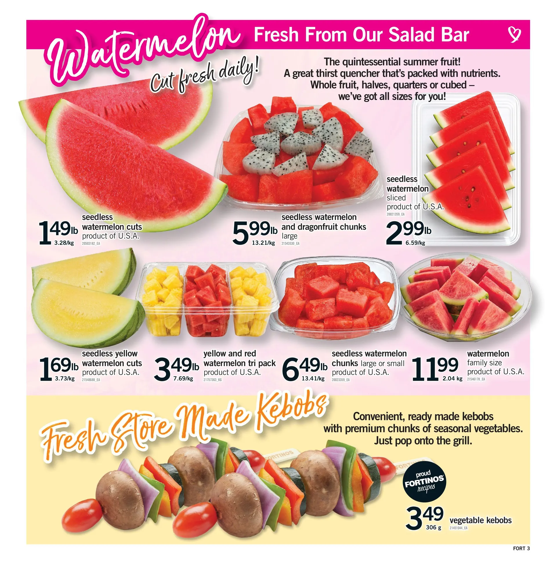  Fortinos Sales from June 18 to June 24 2026 - flyer page 4