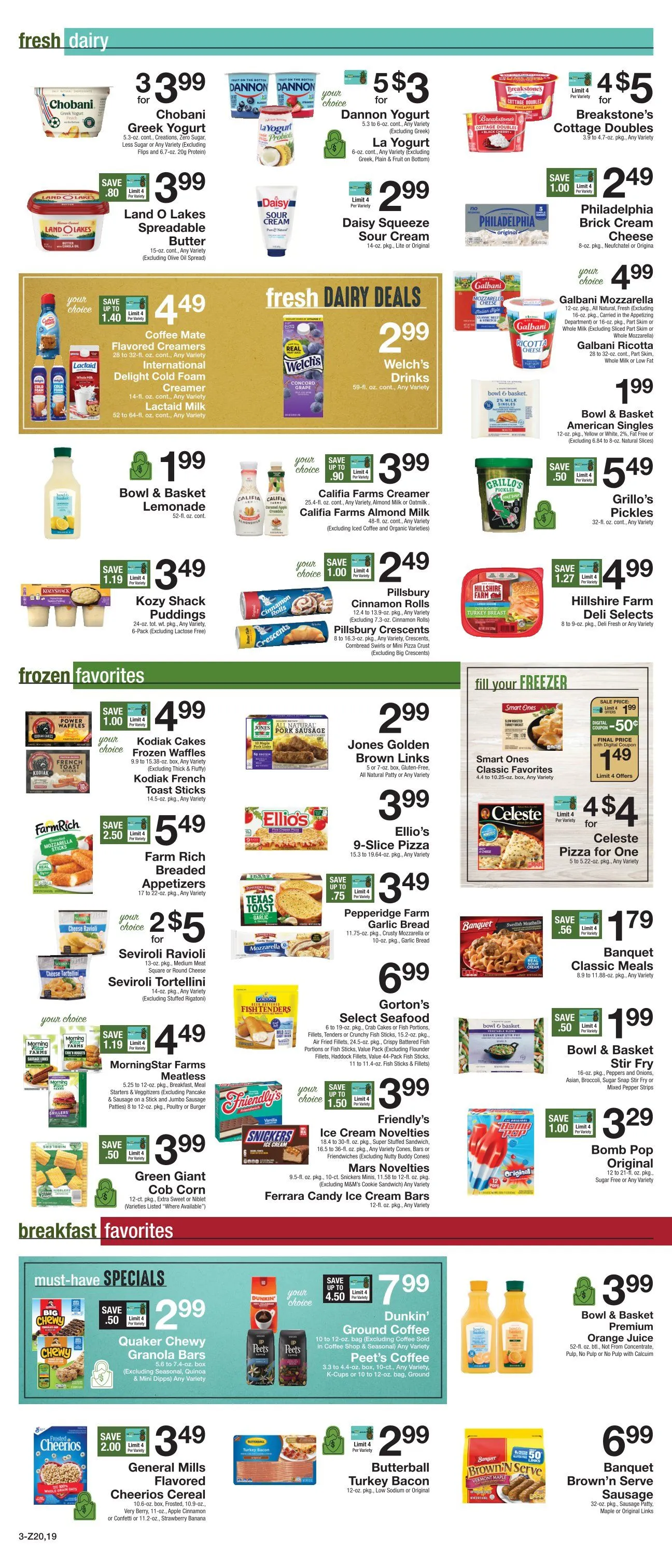Weekly promotion Gerrity's Supermarkets weekly ads spanning from May 22 to May 28 2026 - Page 4 for Catalogue 365