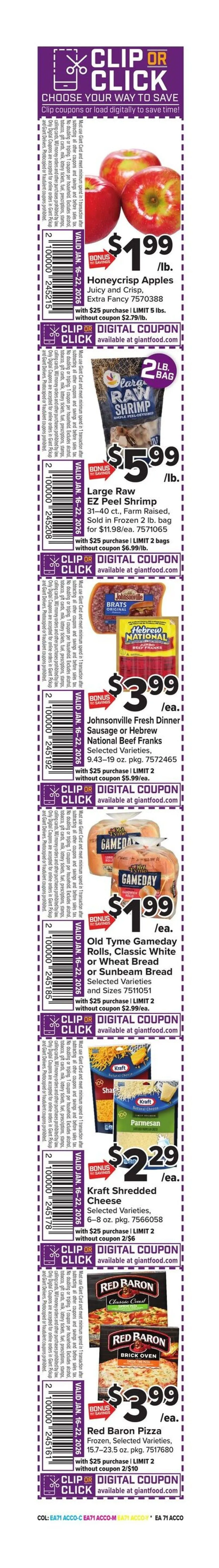 Weekly ad Giant Food Sales from January 16 to January 22 2026 - Page 4