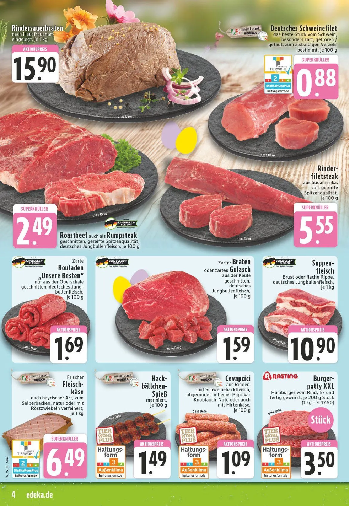 Edeka Angebote von 14. April bis 19. April 2025 - Prospekt seite 4