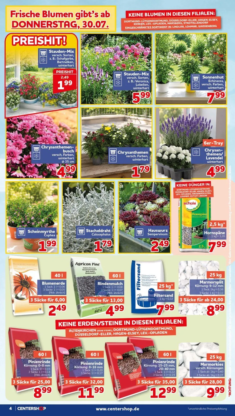 CENTERSHOP Angebote von 27. Juli bis 2. August 2026 - Prospekt seite 4