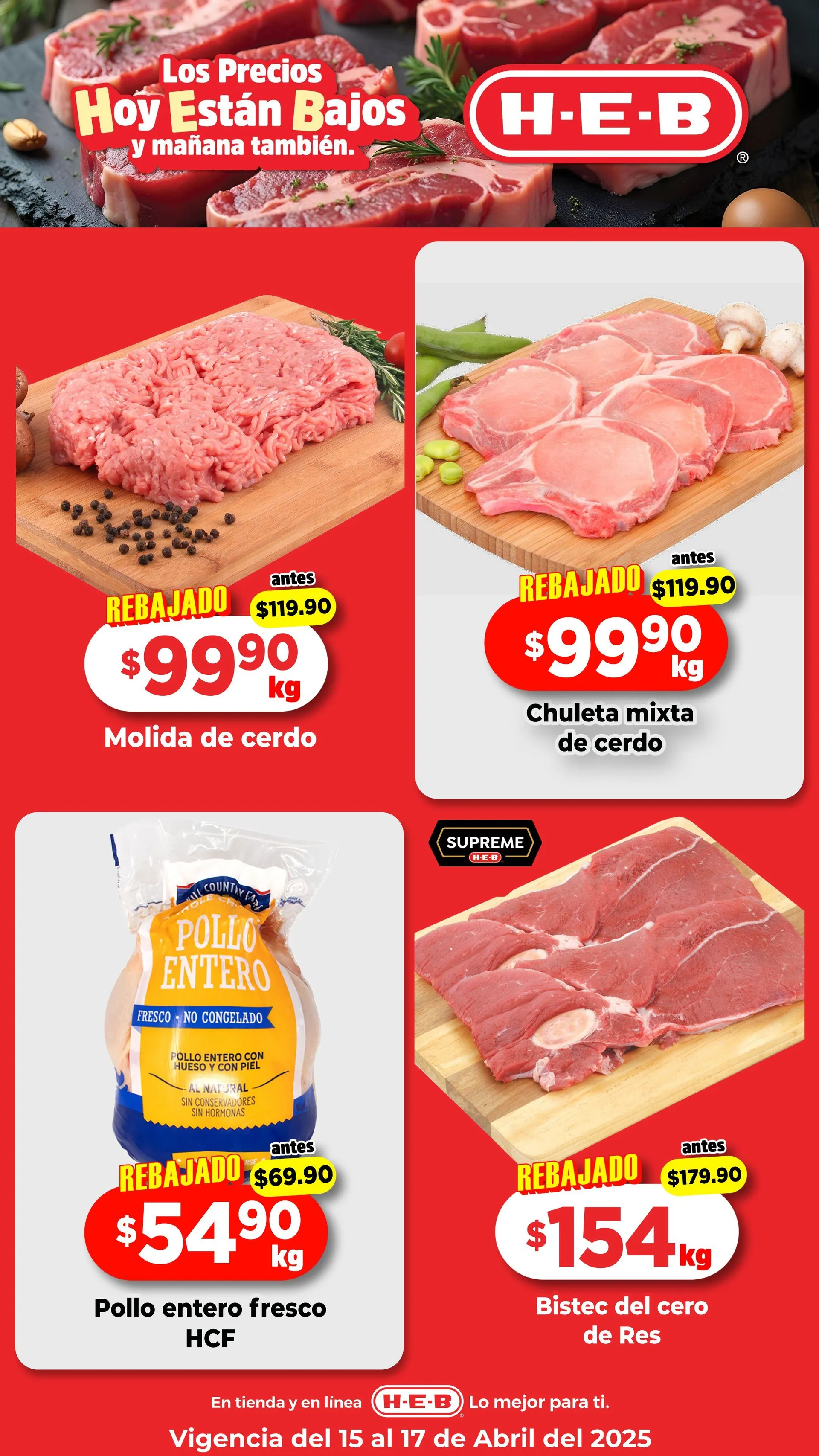 Catálogo de H-E-B  Ofertas 15 de abril al 18 de abril 2025 - Pagina 4