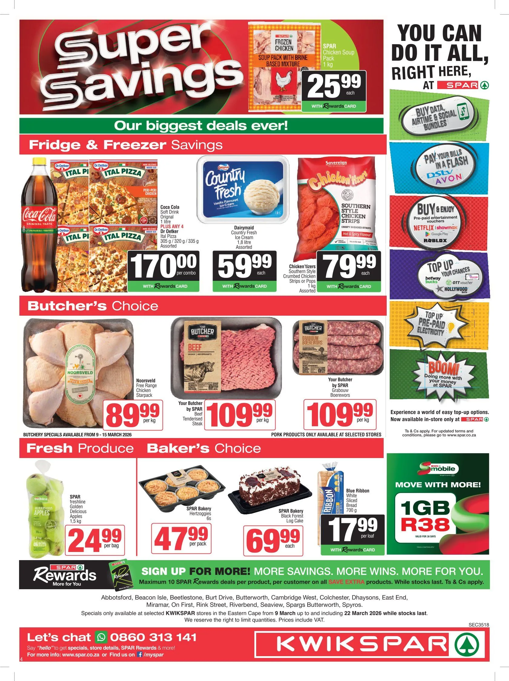 SPAR weekly ads from 9 March to 22 March 2026 - Catalogue Page 4