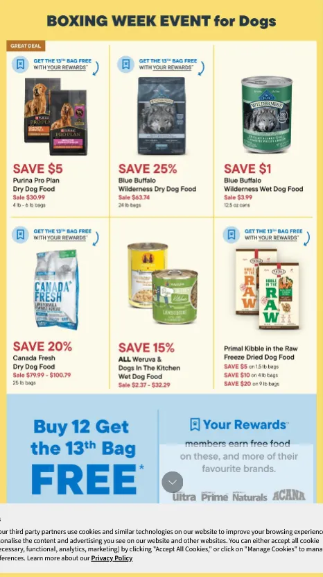 Pet Valu Sales from December 25 to January 7 2026 - flyer page 3