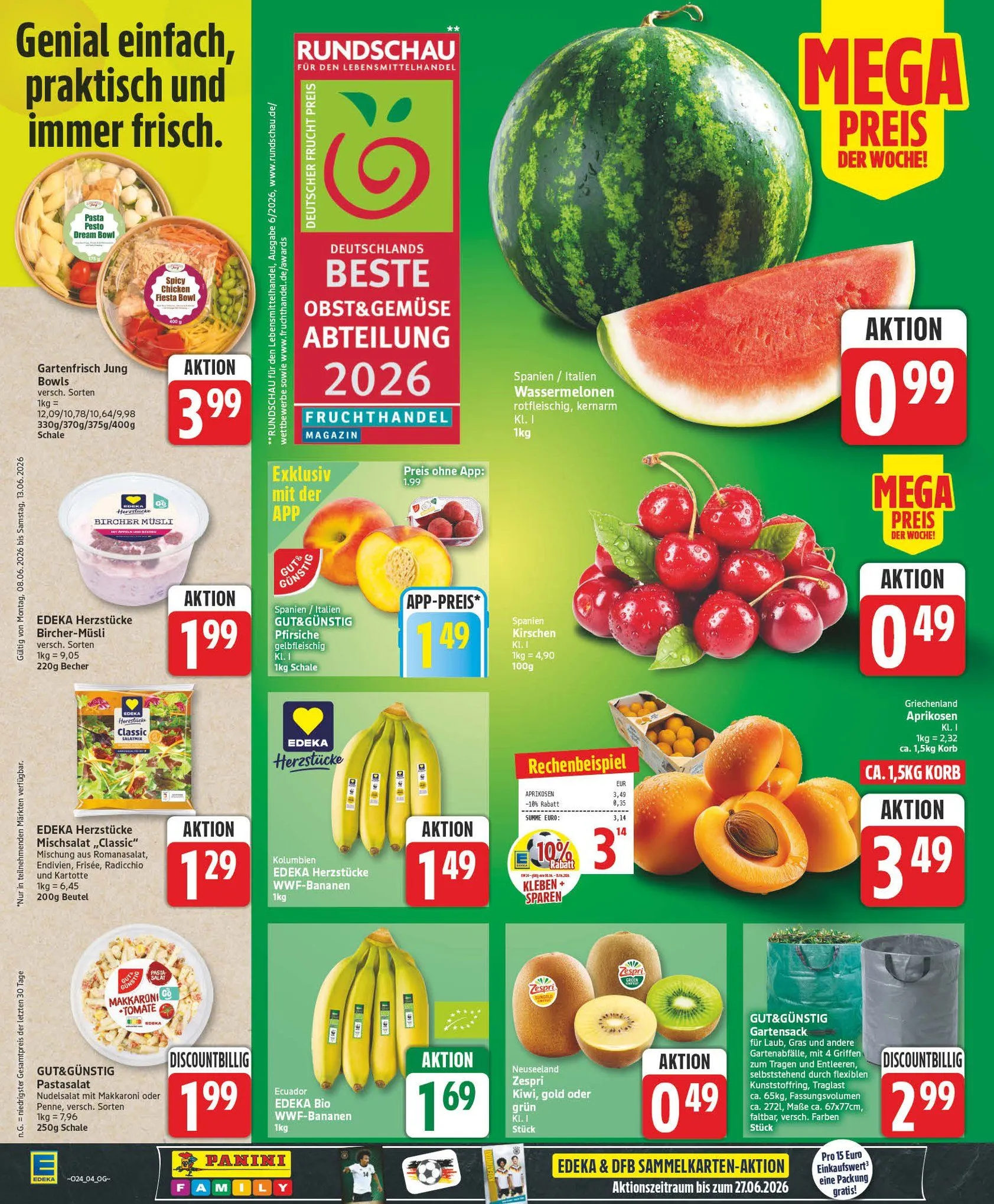 Edeka Angebote von 8. Juni bis 13. Juni 2026 - Prospekt seite 4