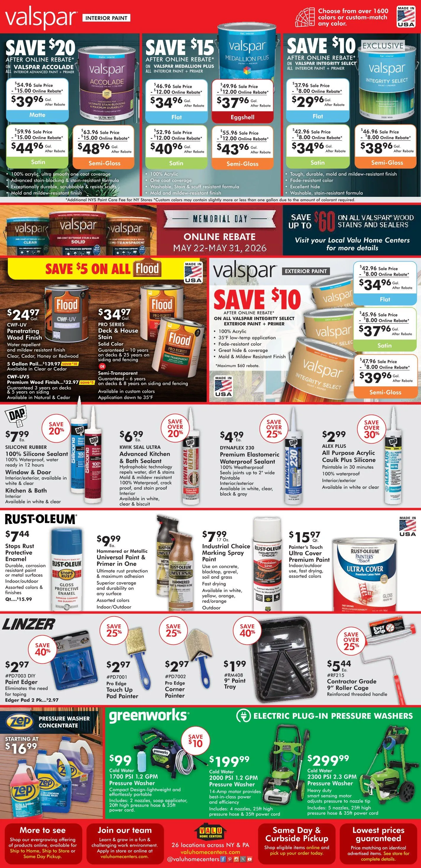 Weekly promotion Valu Home Centers Sales spanning from May 24 to May 30 2026 - Page 4 for Catalogue 365