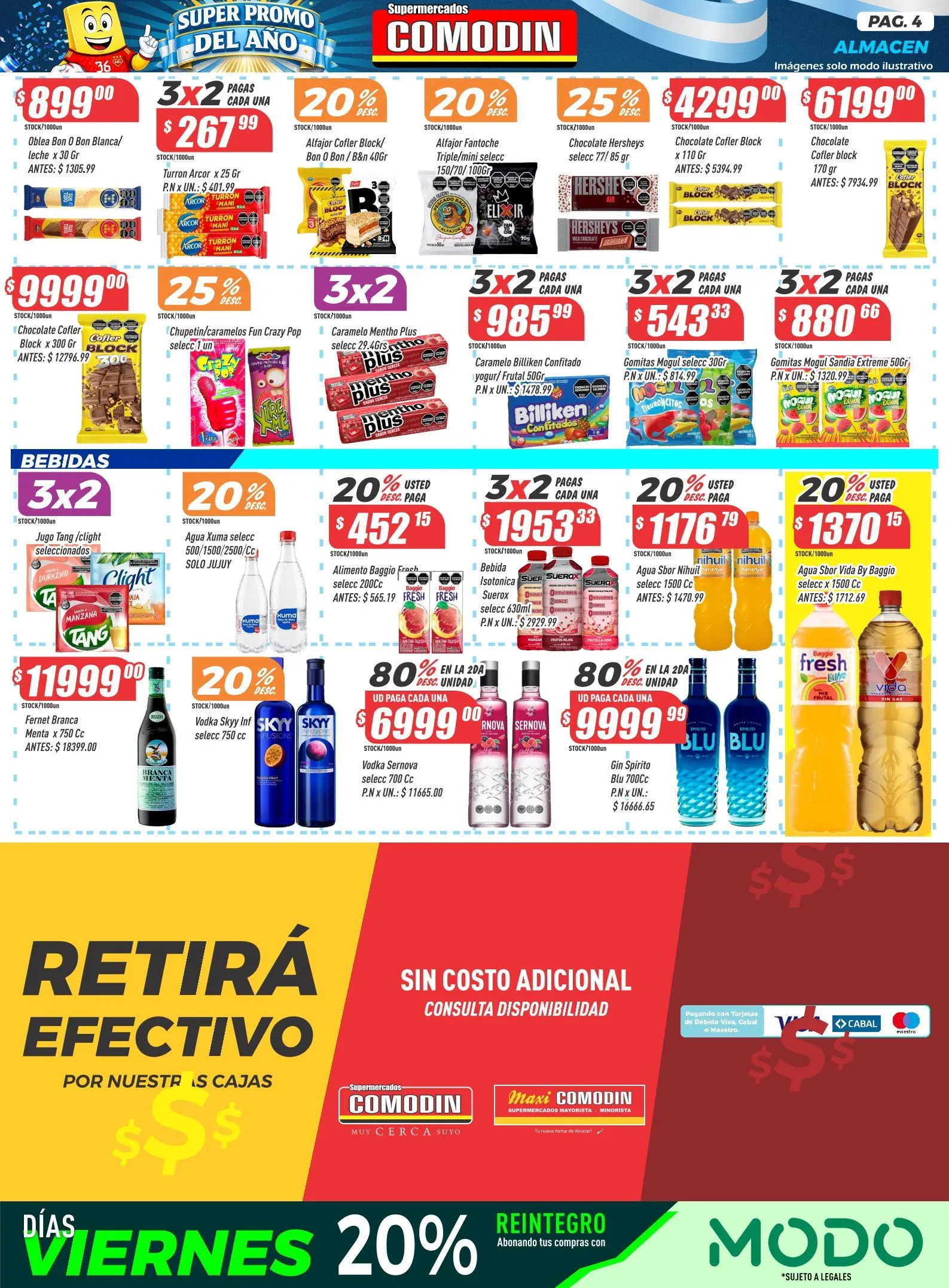 Ofertas de SUpermercado Comodín  Ofertas 26 de junio al 2 de julio 2026 - Página 4 del catálogo