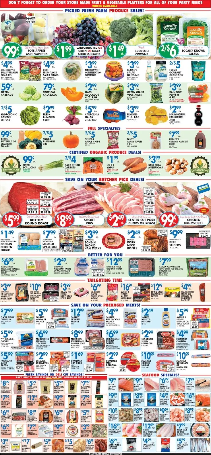 Weekly ad Associated Supermarkets Sales from October 17 to October 23 2025 - Page 4