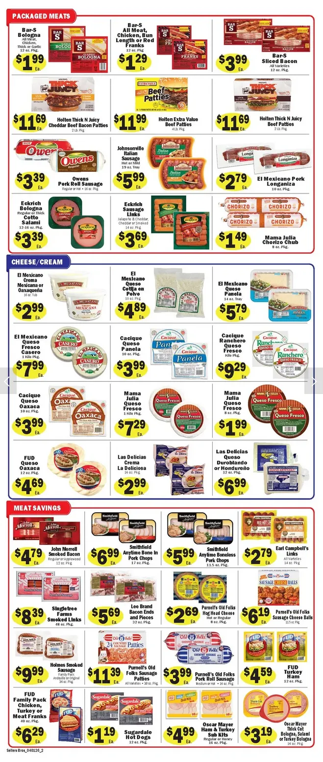 Weekly ad Sellers Bros Sale from April 1 to April 7 2026 - Page 4