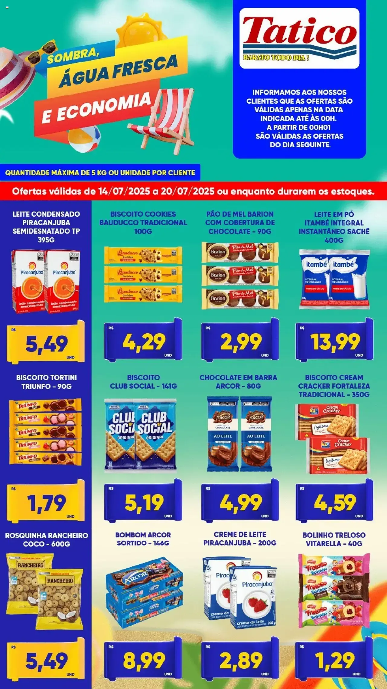 Encarte de Folhetos Tatico  14 de julho até 21 de julho 2025 - Pagina 4