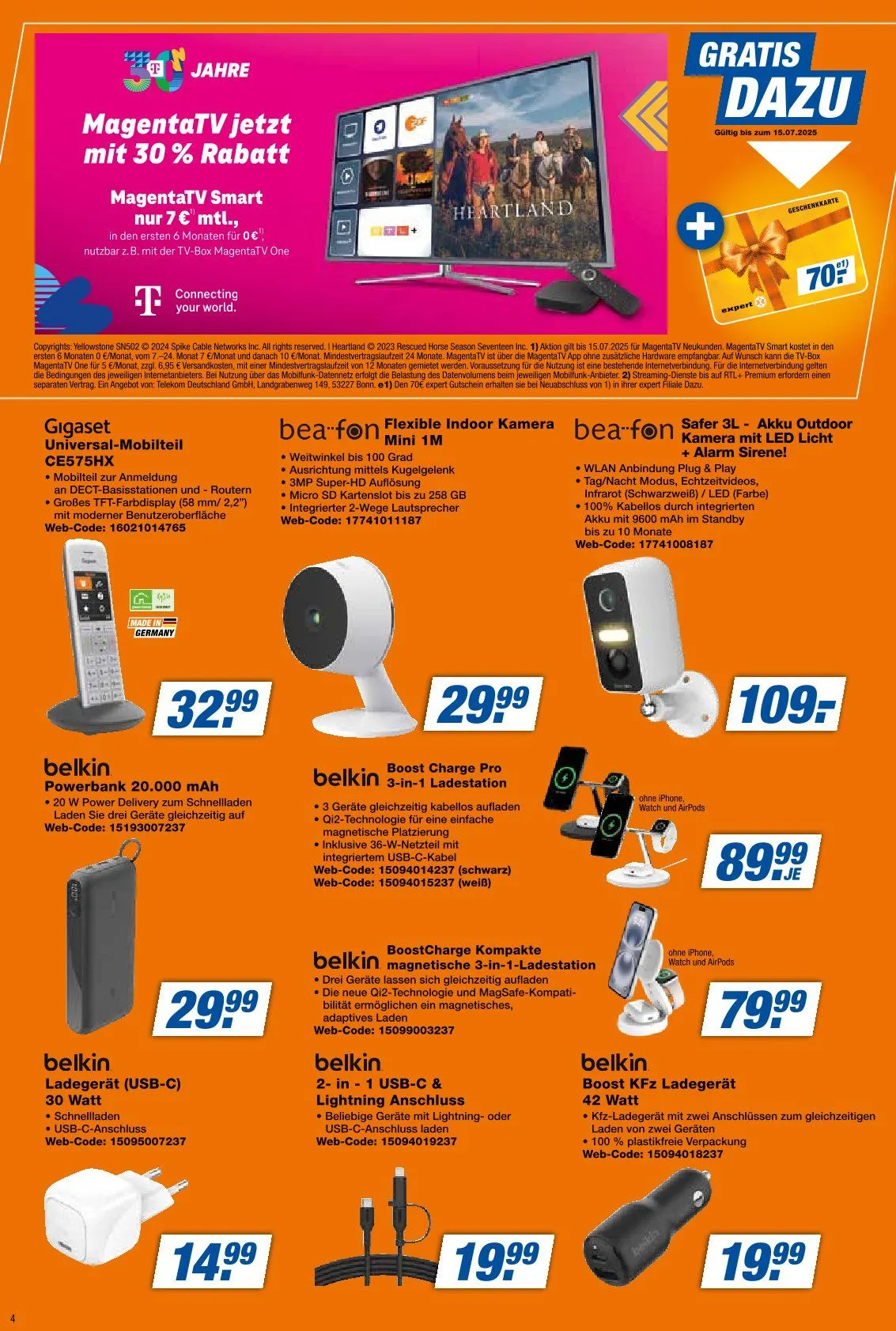 Expert Prospekte von 15. Juli bis 17. Juli 2025 - Prospekt seite 4