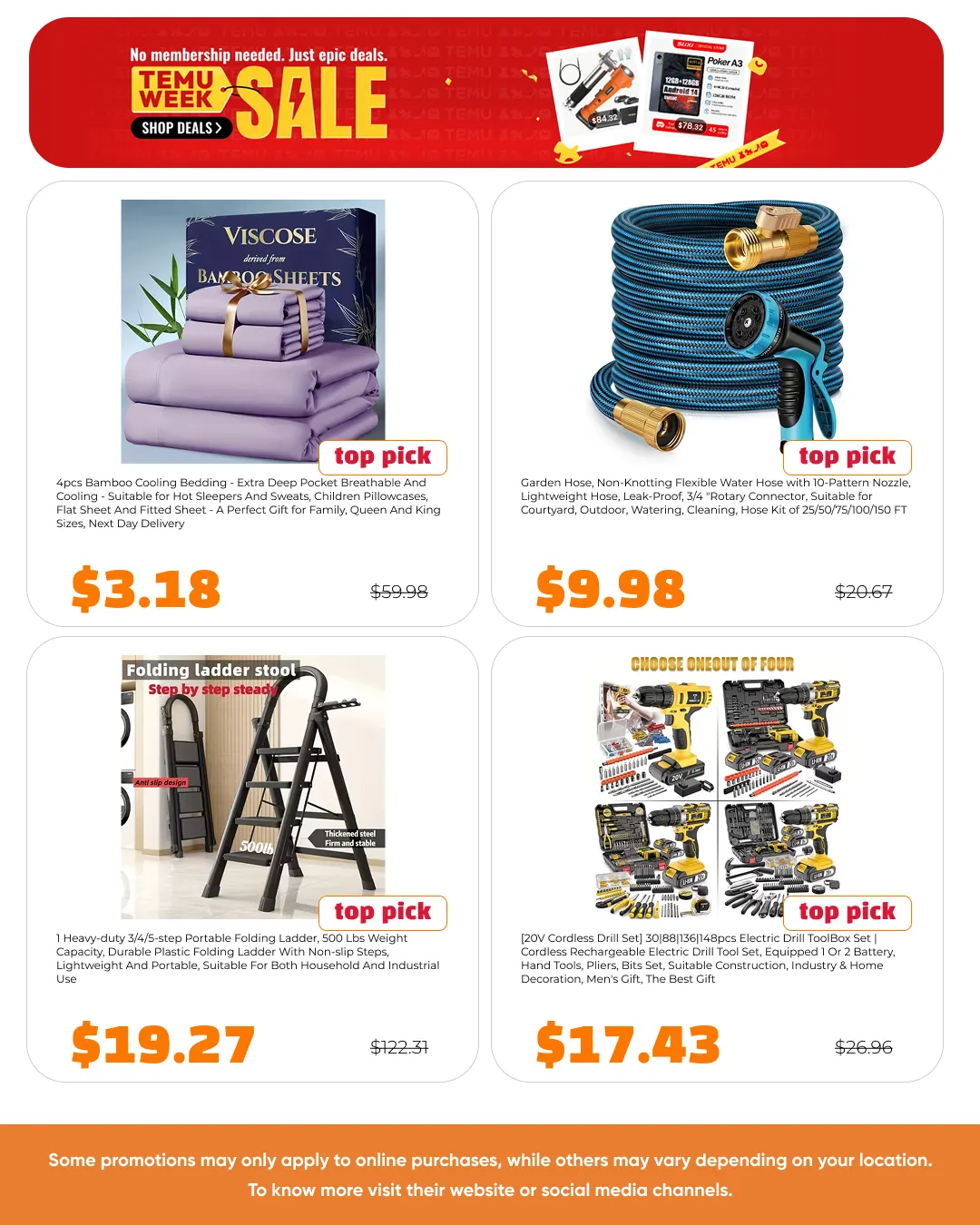 Weekly ad Temu Sales from May 8 to May 26 2026 - Page 7