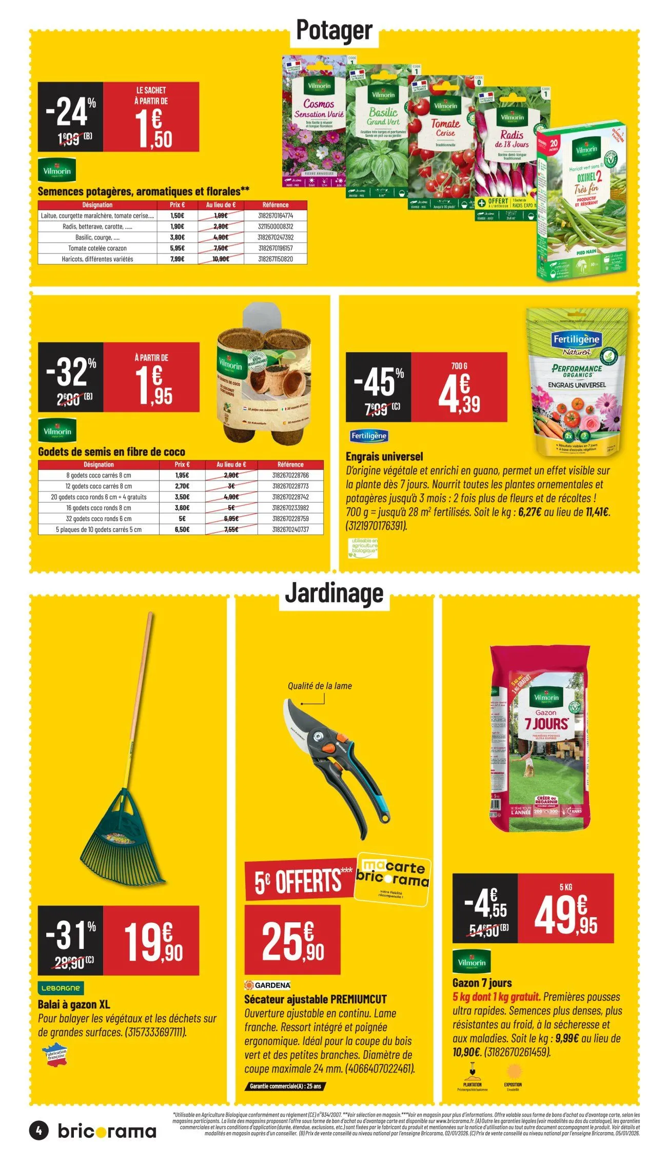 Catalogues Bricorama du 4 mars au 15 mars 2026 - Catalogue page 4