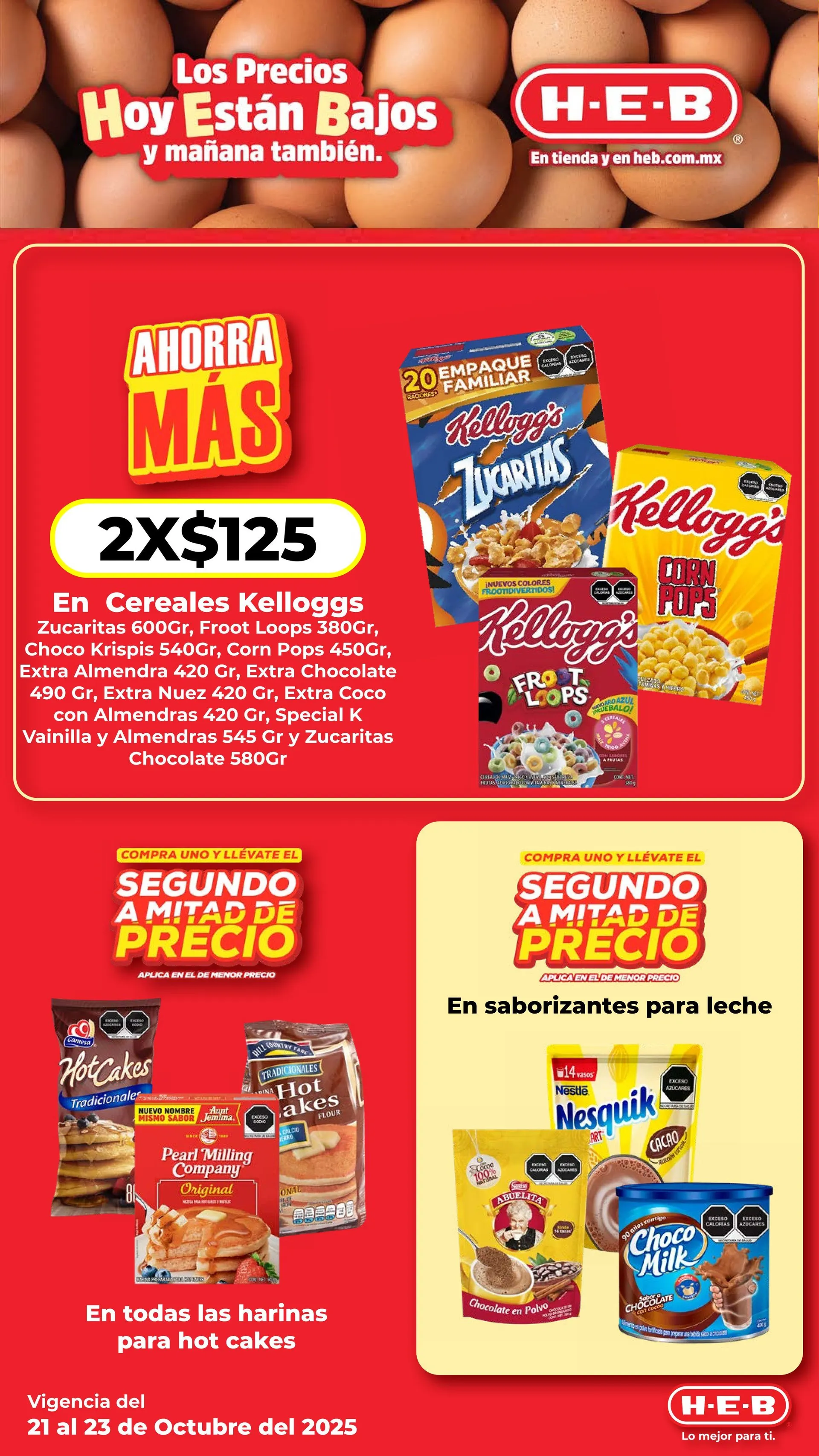 Catálogo de H-E-B Ofertas 21 de octubre al 23 de octubre 2025 - Pagina 4