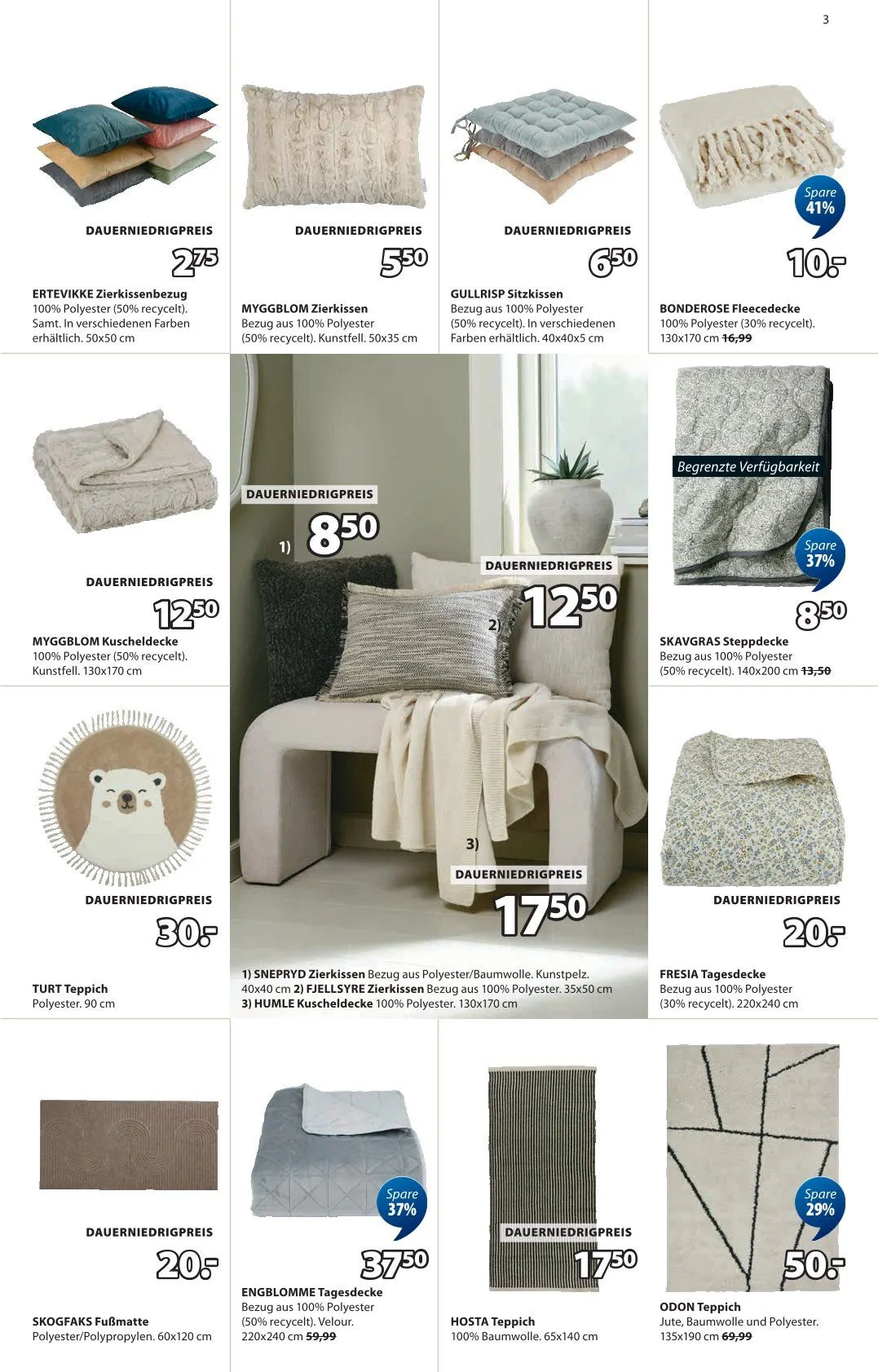 JYSK Angebote von 19. Oktober bis 29. November 2025 - Prospekt seite 3