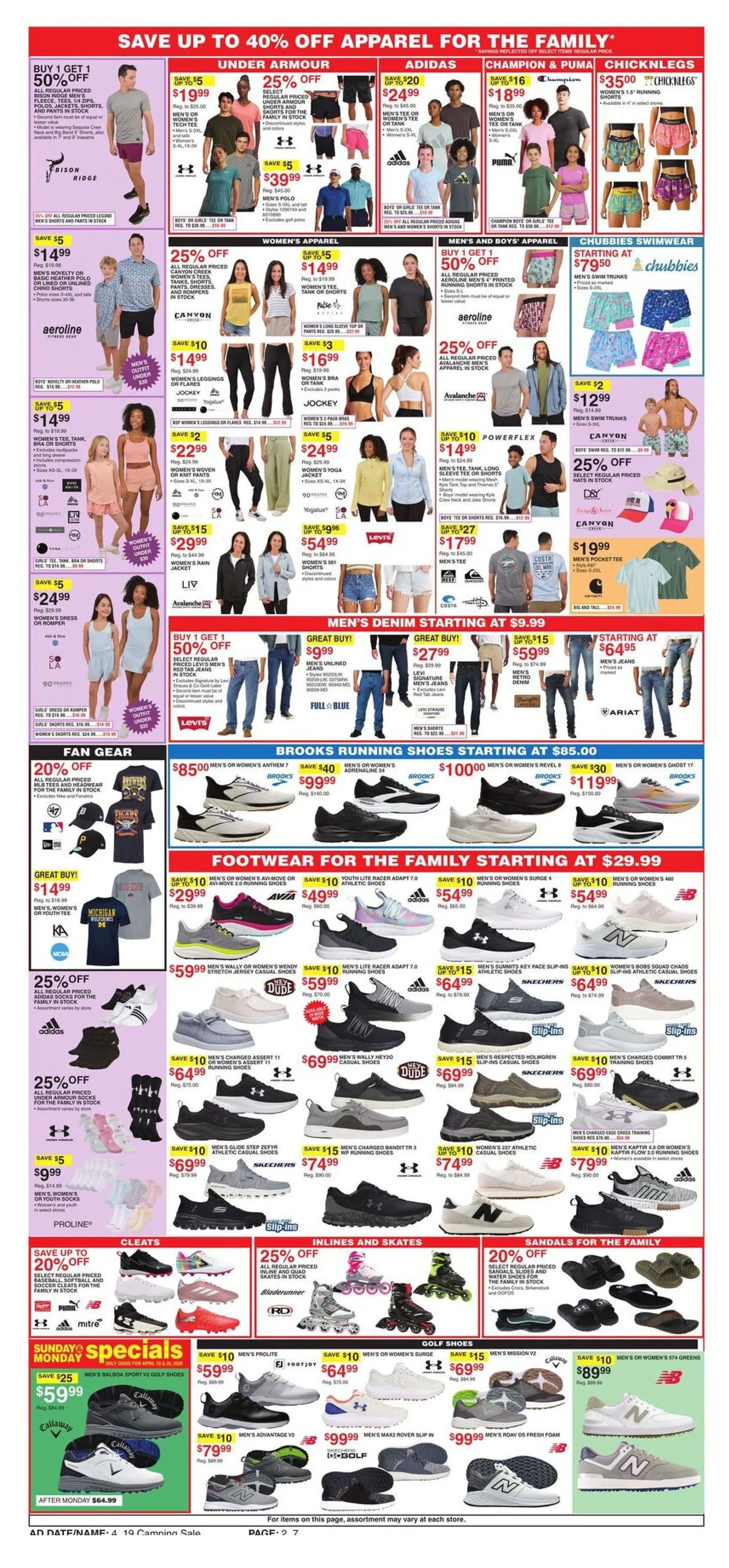 Weekly ad  Dunham's Sports Sales from April 18 to April 23 2026 - Page 4