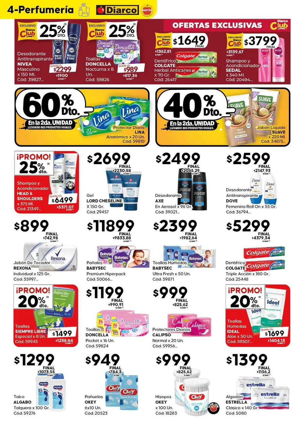 Ofertas de Ofertas Diarco  25 de agosto al 29 de agosto 2025 - Página 4 del catálogo