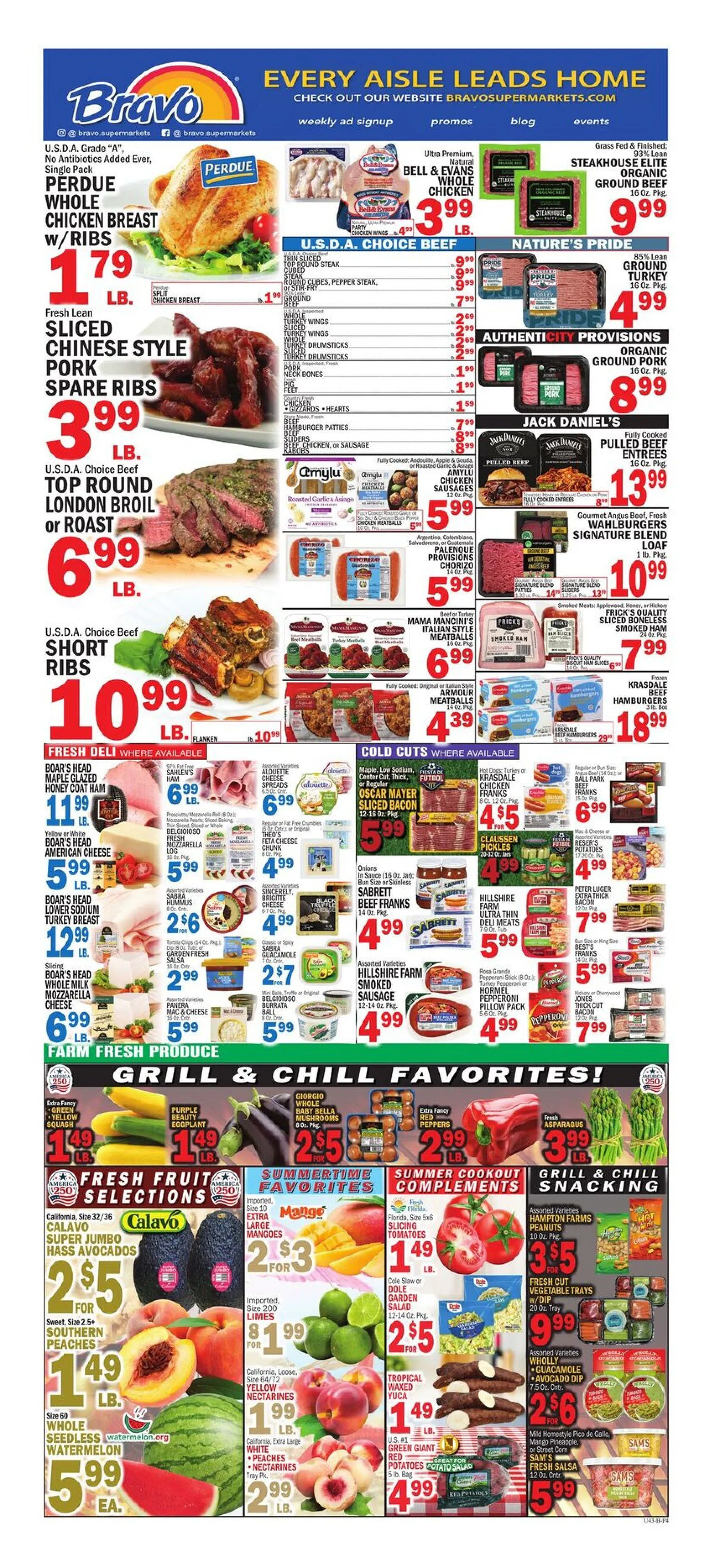 Weekly ad Bravo Supermarkets Sales from July 3 to July 9 2026 - Page 4