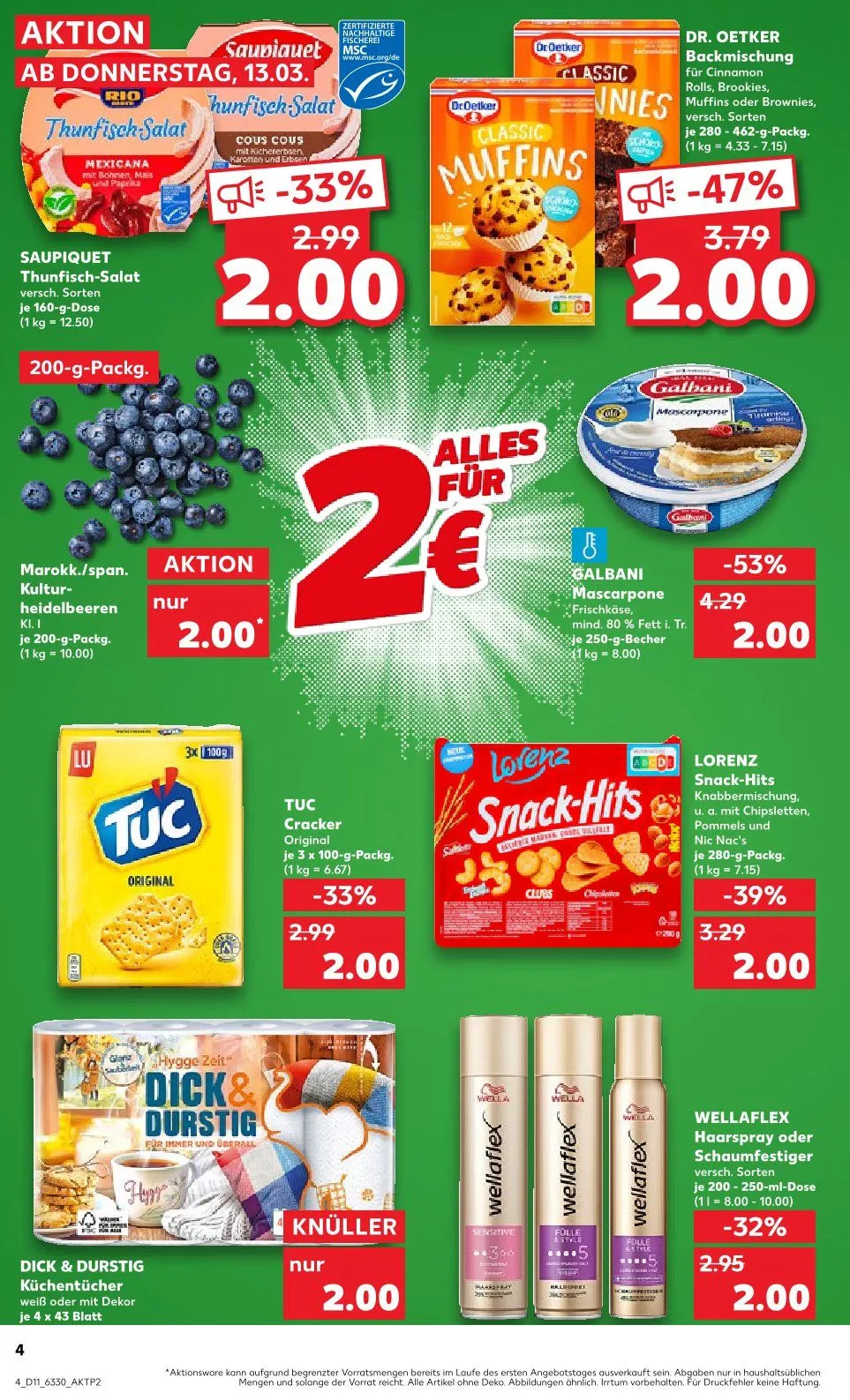 Kaufland Prospekt von 13. März bis 19. März 2025 - Prospekt seite 4