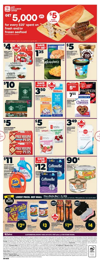 Zehrs Sales from May 7 to May 13 2026 - flyer page 4