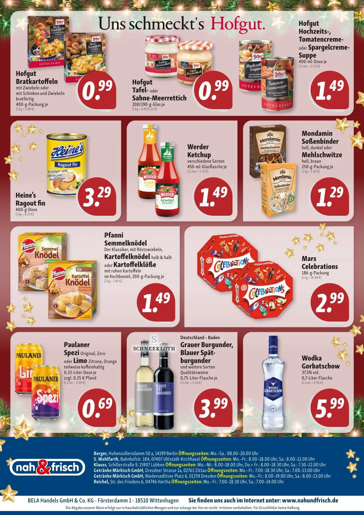 Nah & Frisch Angebote von 22. Dezember bis 27. Dezember 2025 - Prospekt seite 4