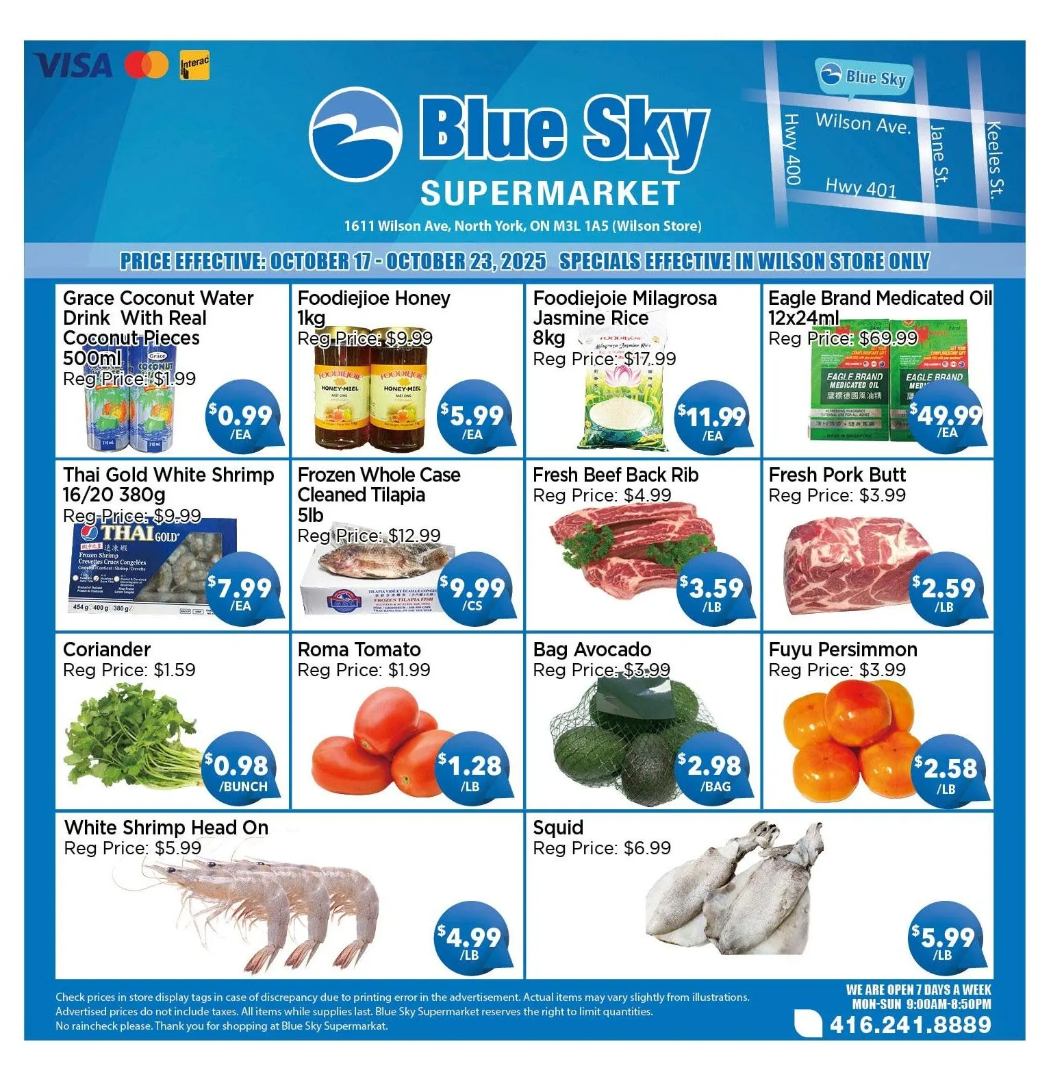 Blue Sky Supermarket Sales from October 17 to October 23 2025 - flyer page 