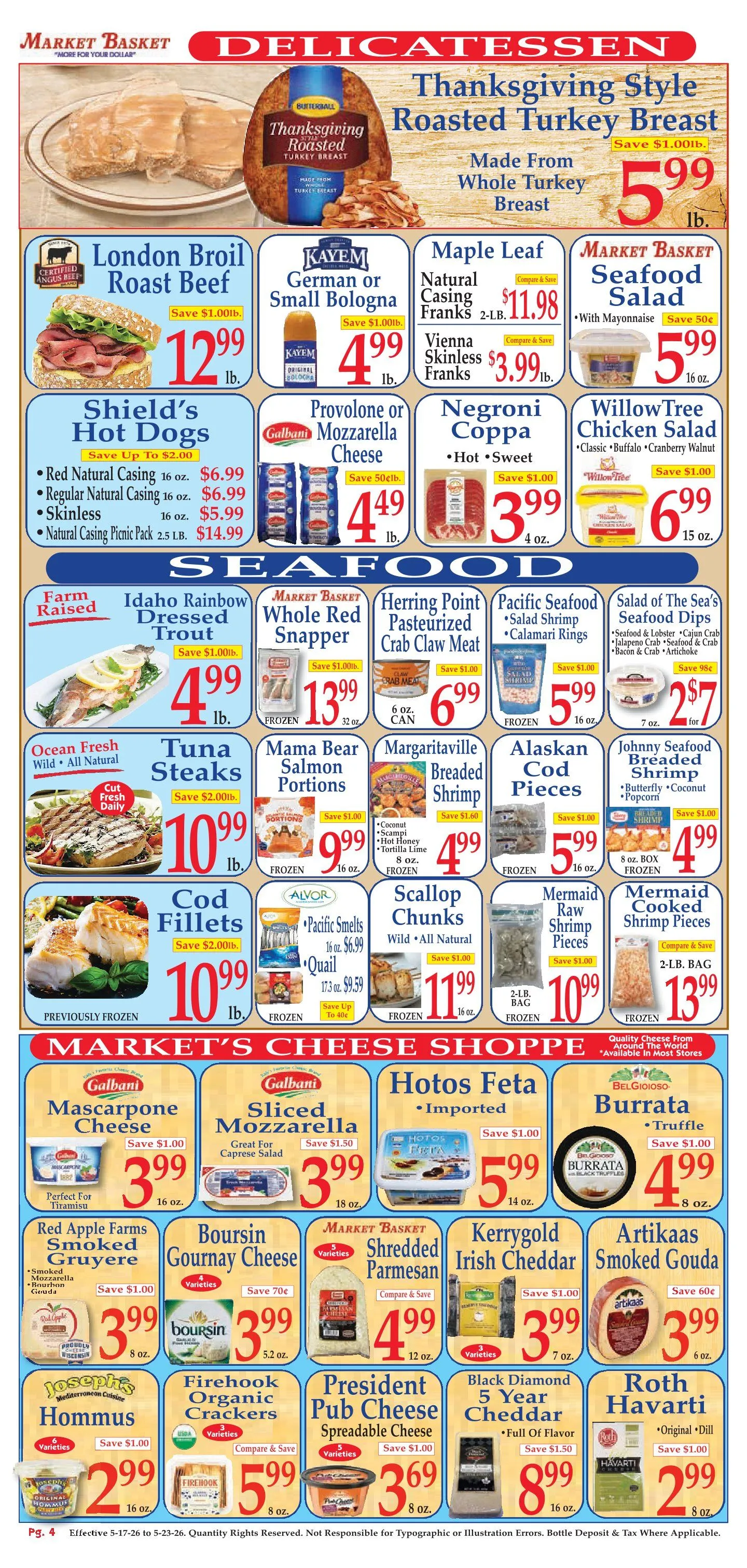 Weekly ad Market Basket Sales from May 17 to May 23 2026 - Page 4