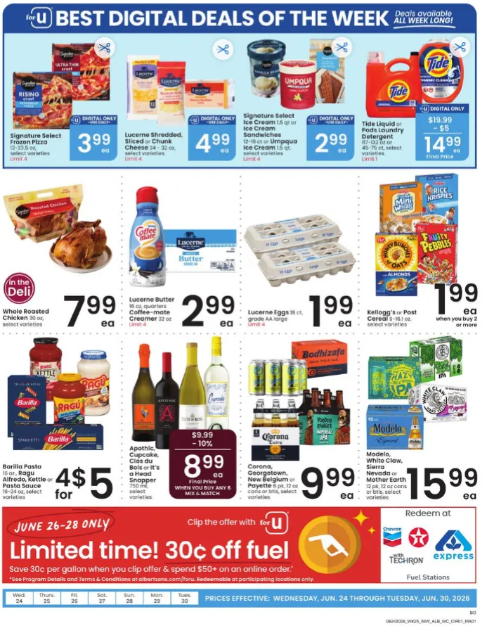 Weekly ad Albertsons Sales from June 24 to June 30 2026 - Page 4