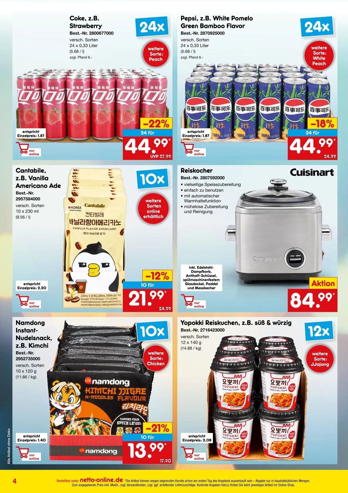 Netto Marken-Discount Prospekte von 13. Mai bis 31. Mai 2026 - Prospekt seite 4