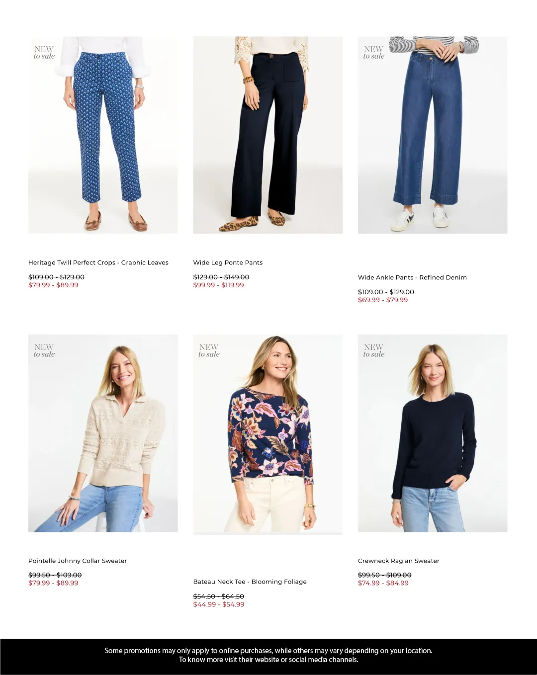 Weekly ad  Talbots Sales from May 18 to May 29 2026 - Page 3