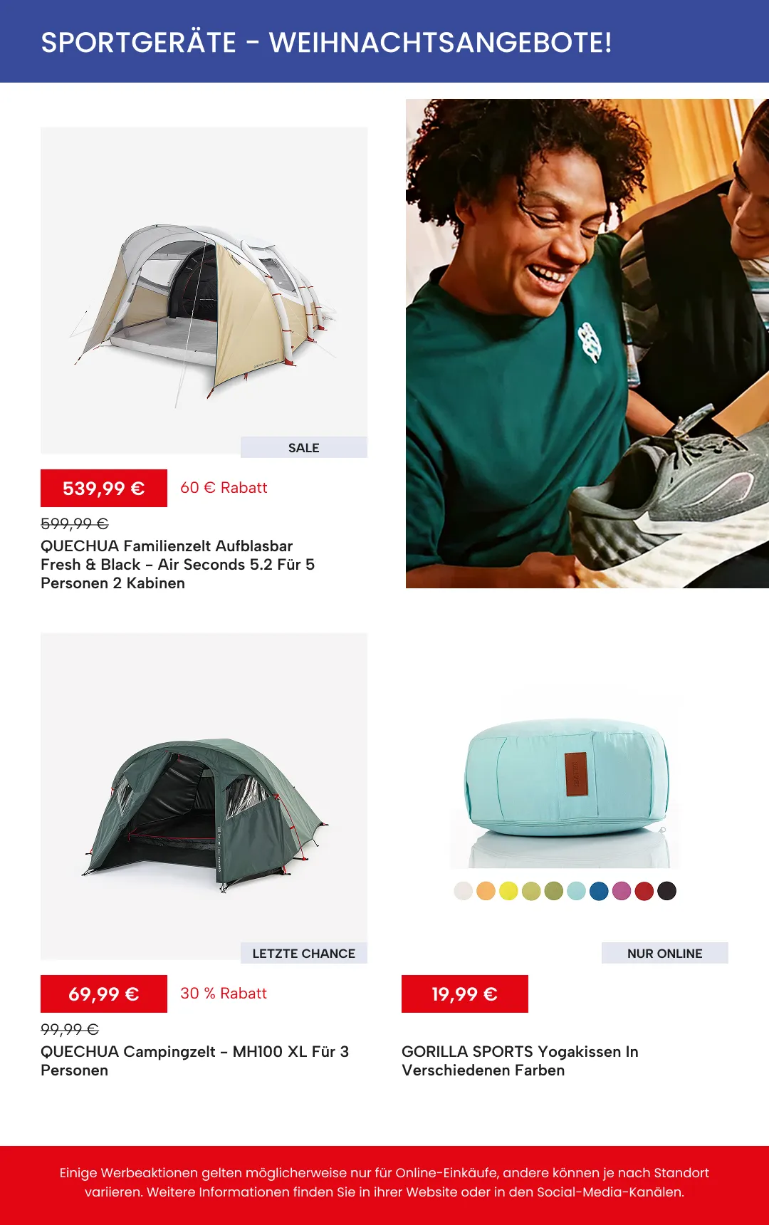 Decathlon Angebote von 15. Mai bis 29. Mai 2026 - Prospekt seite 4