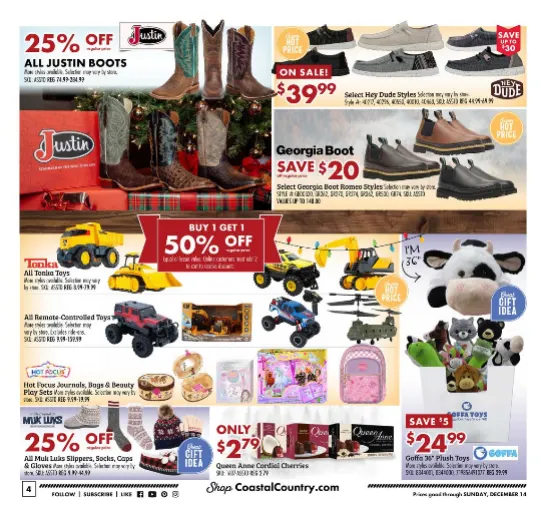 Weekly ad Coastal Farm & Ranch Sales from December 3 to December 14 2025 - Page 4