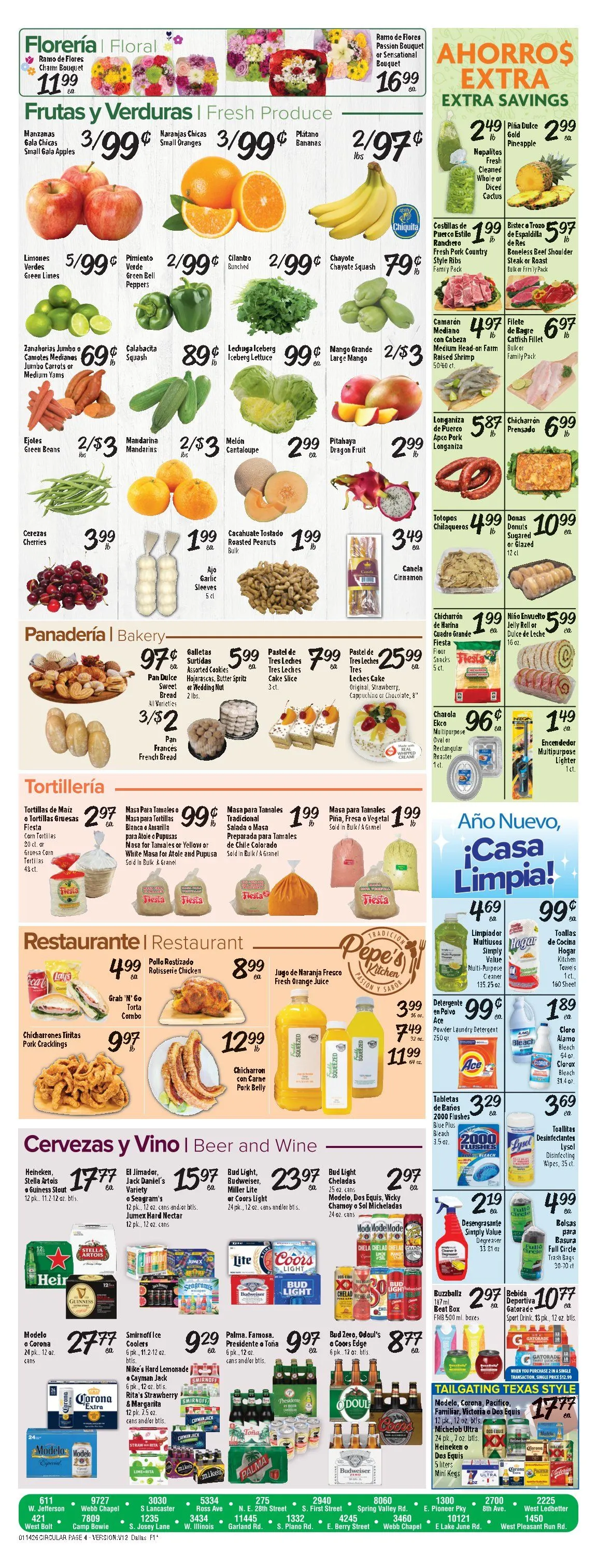 Weekly ad Fiesta Foods SuperMarkets Sales from January 14 to January 20 2026 - Page 4