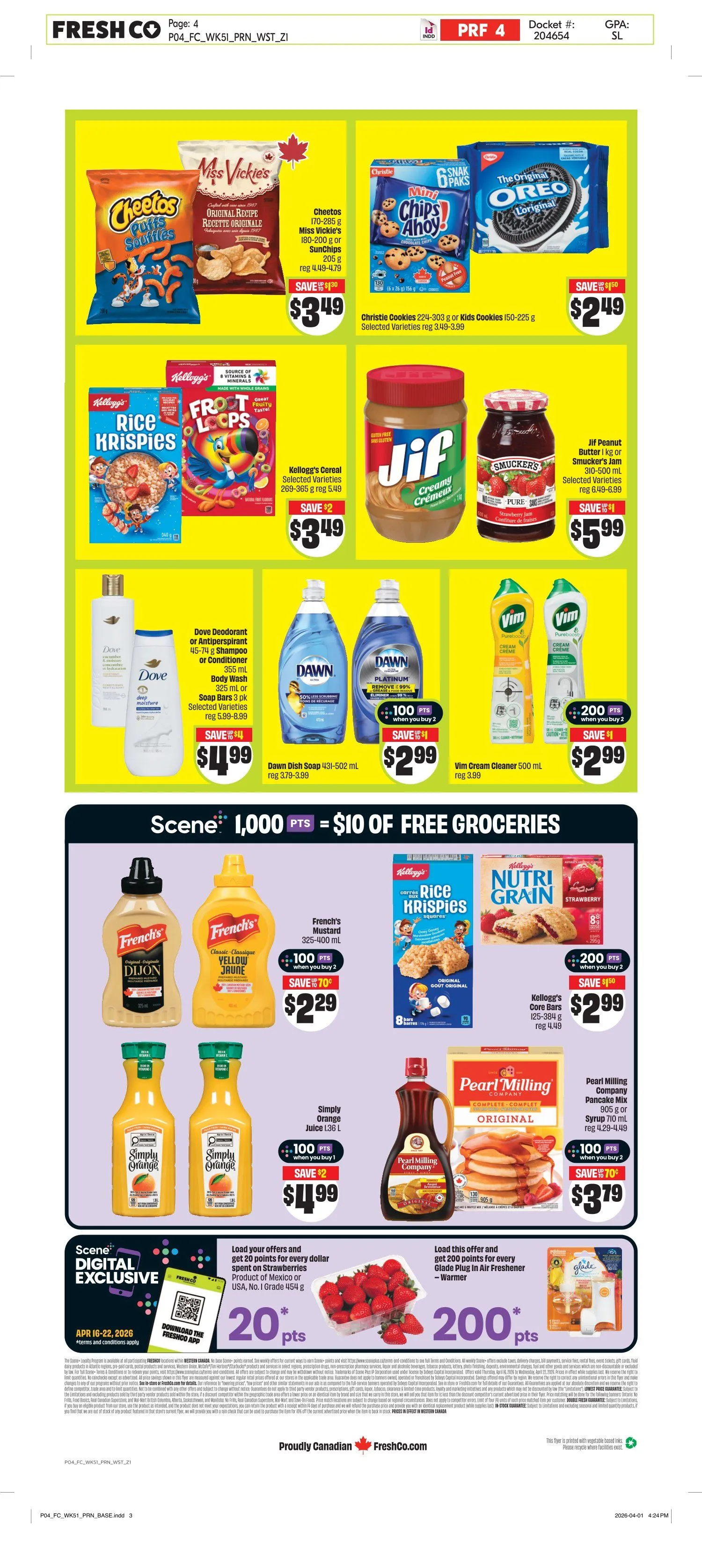 FreshCo. Sales from April 16 to April 22 2026 - flyer page 4