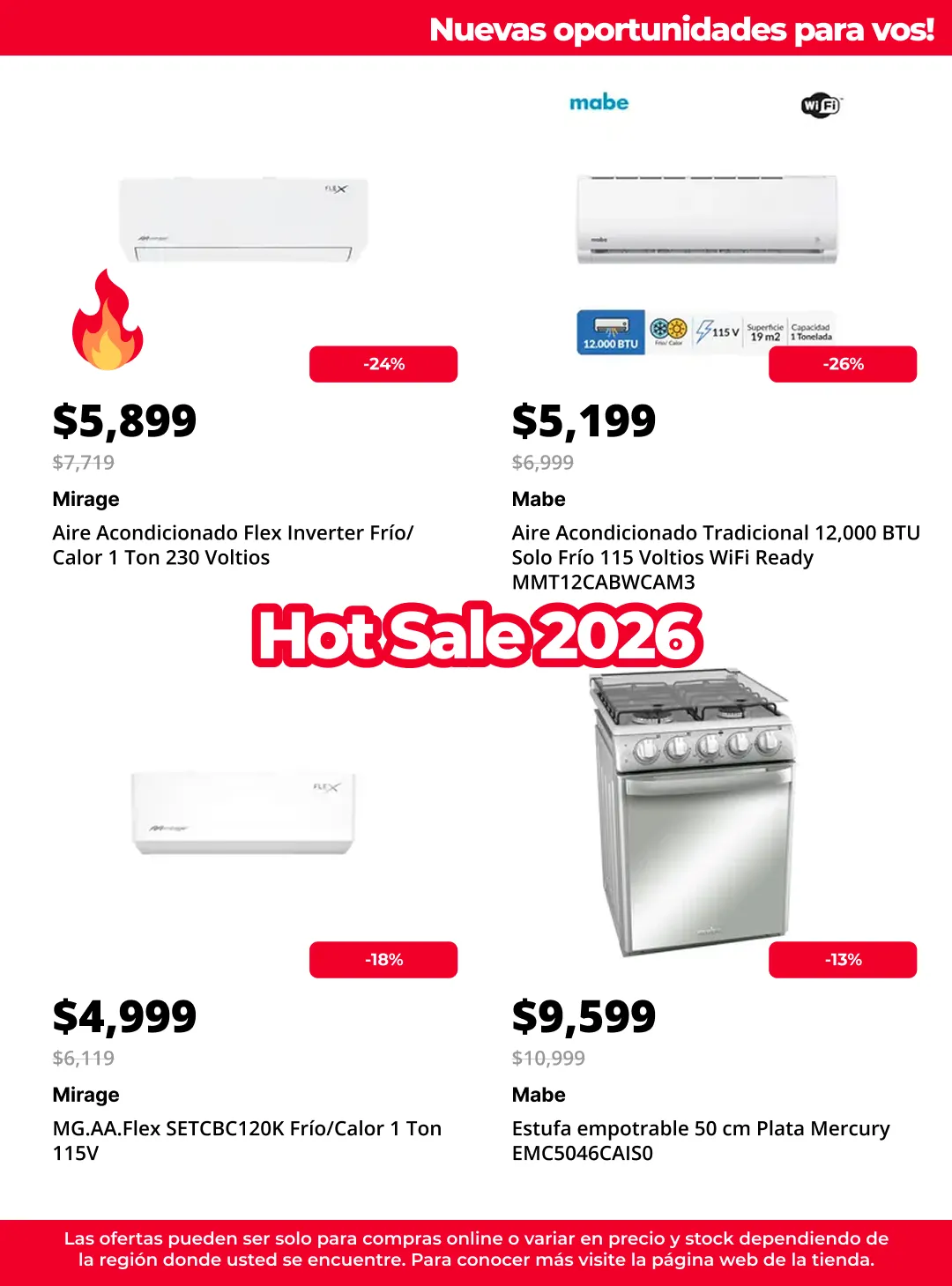 Catálogo de HOT SALE LINEA BLANCA 26 de mayo al 2 de junio 2026 - Pagina 3