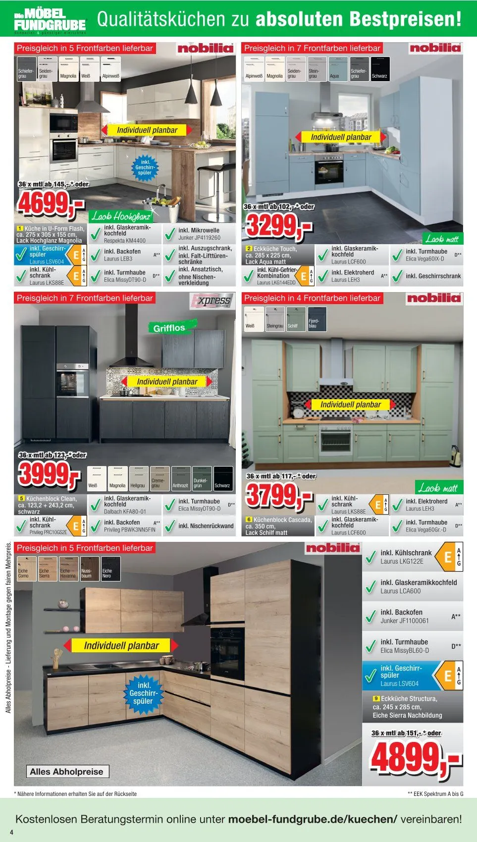 Möbelfundgrube Angebote von 3. April bis 16. April 2025 - Prospekt seite 4