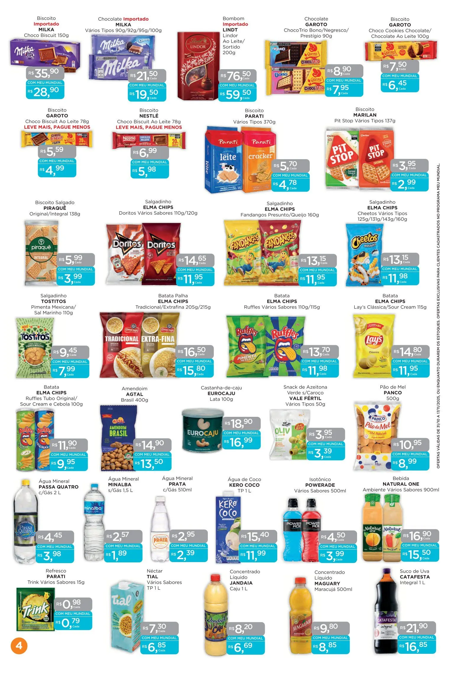 Encarte de Ofertas 1 de novembro até 17 de novembro 2025 - Pagina 4