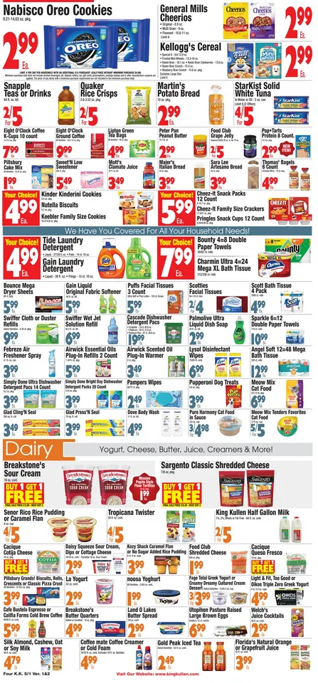 Weekly promotion King Kullen Angebote spanning from May 1 to May 7 2026 - Page 4 for Catalogue 365