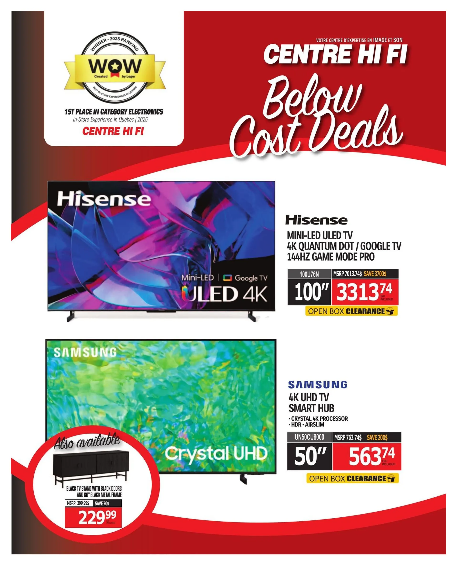 Centre Hi-Fi flyers from March 28 to April 3 2025 - flyer page 4