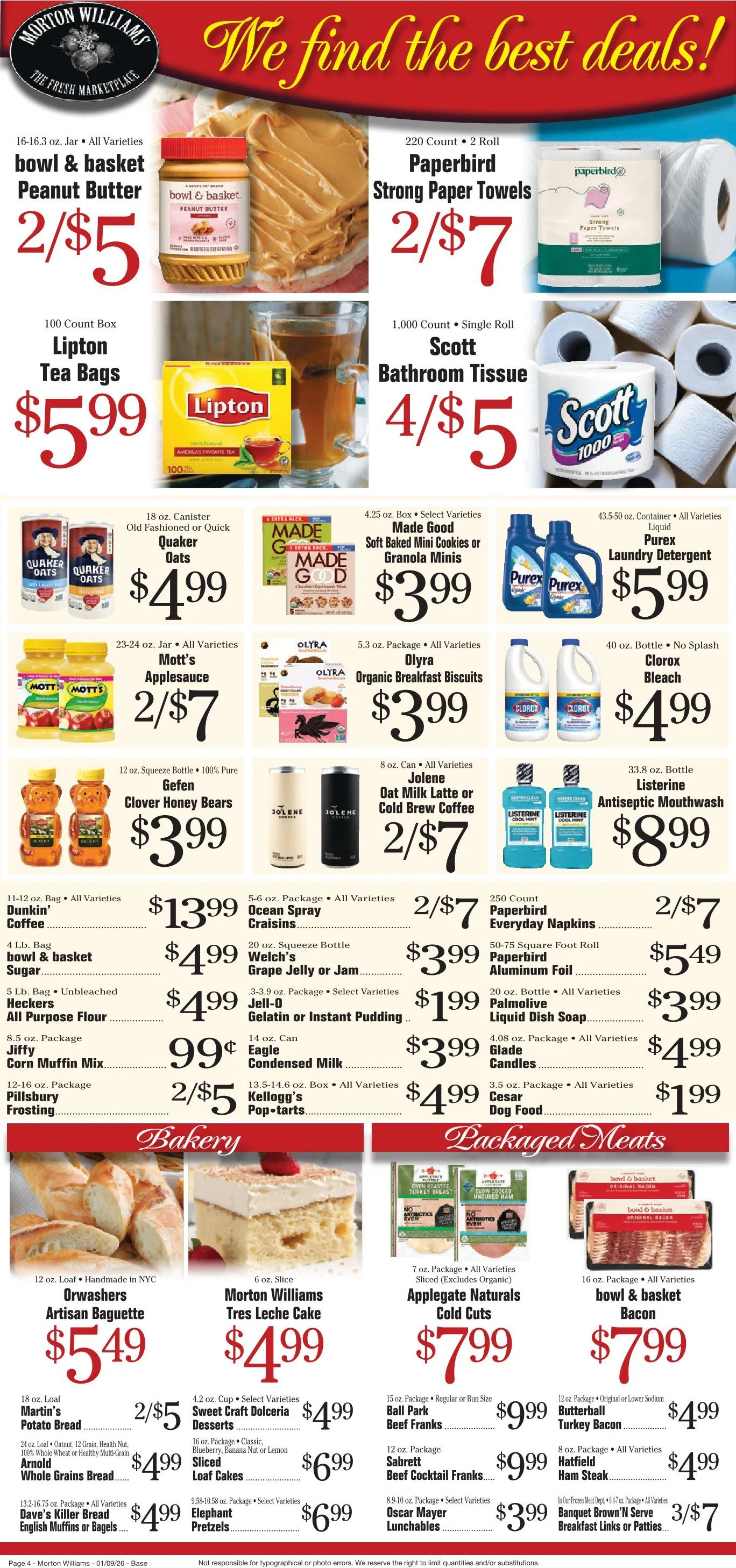 Weekly ad Morton Williams Sales from January 9 to January 15 2026 - Page 4