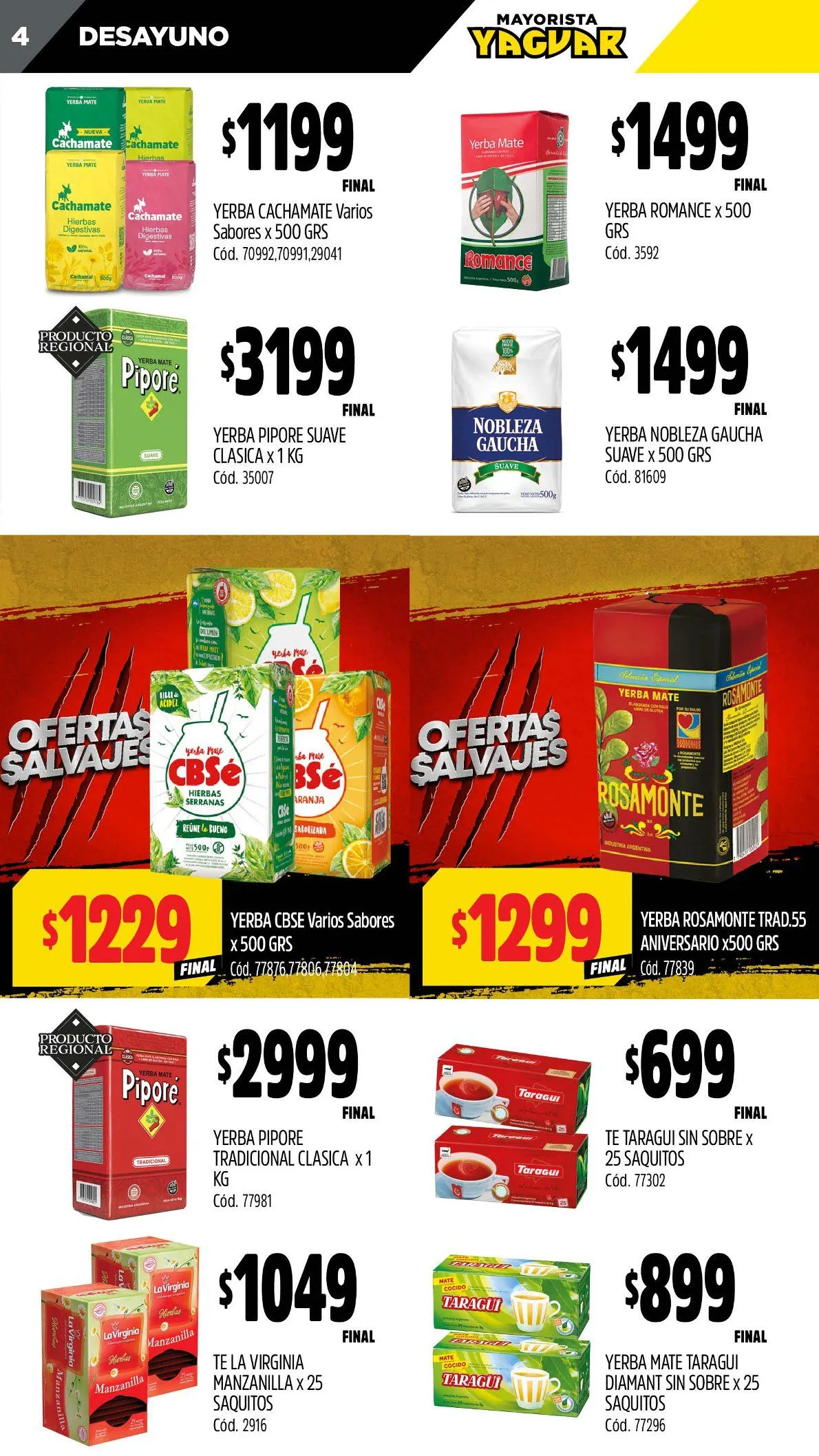 Ofertas de Yaguar Ofertas 3 de febrero al 9 de febrero 2025 - Página 4 del catálogo