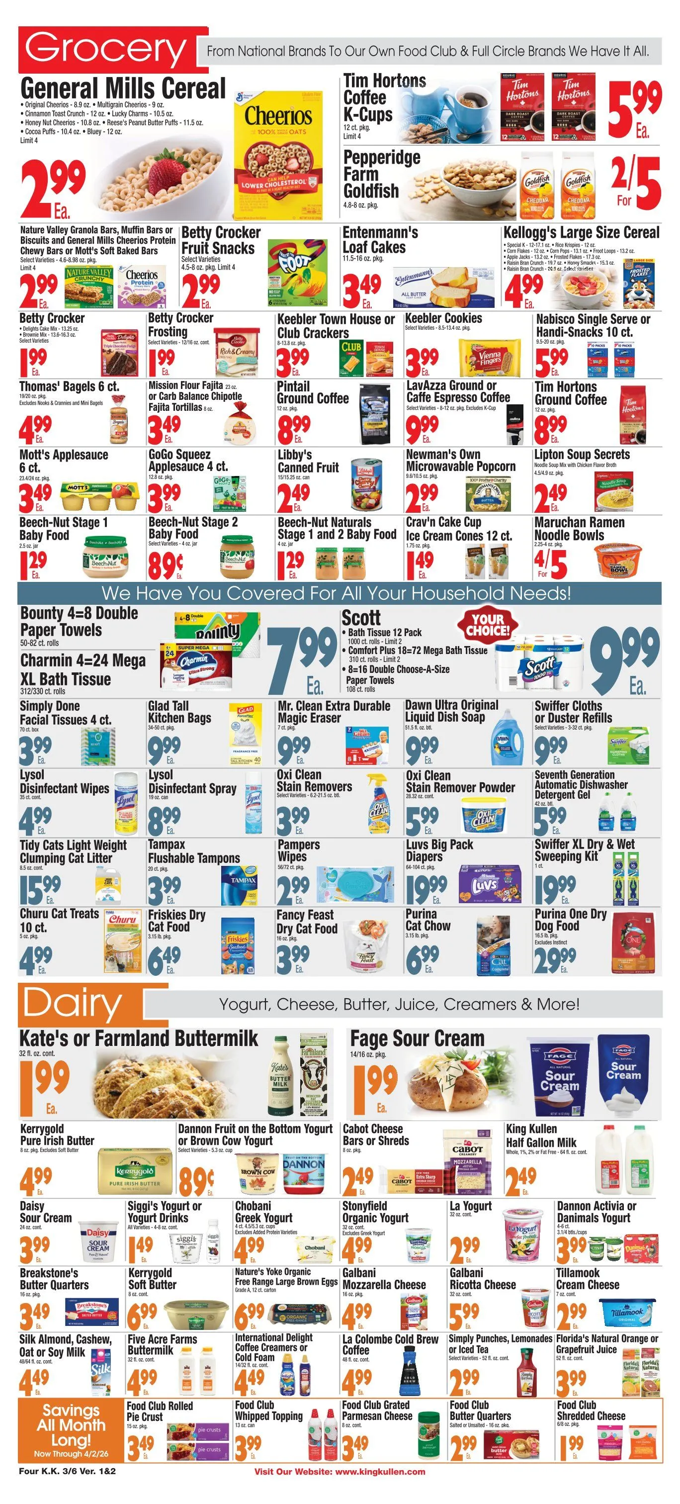 Weekly ad King Kullen  Sales from March 7 to March 12 2026 - Page 4