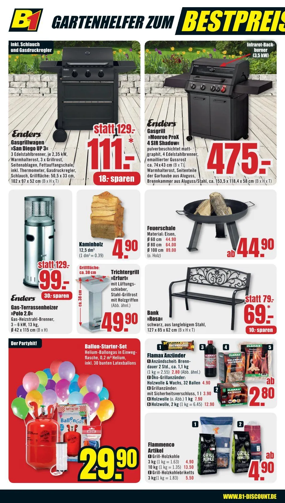 B1 Discount Baumarkt Angebote von 4. April bis 11. April 2025 - Prospekt seite 4