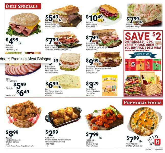 Weekly ad Redner's Market Sales from June 26 to July 2 2025 - Page 3