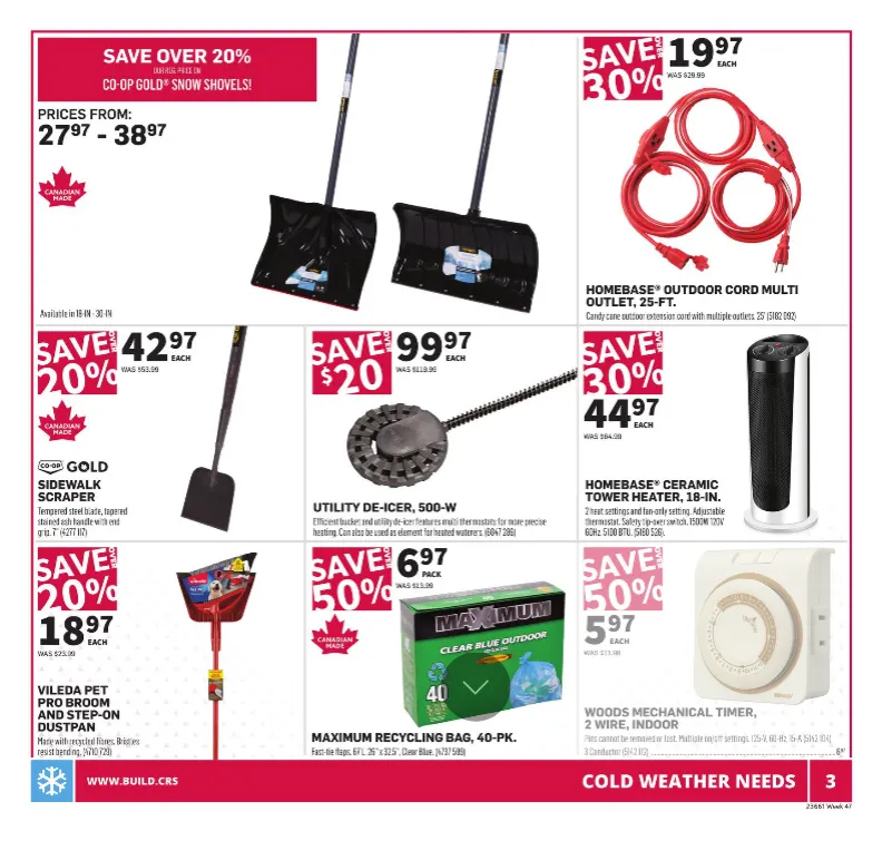 Co-op Home Centre Sales from November 13 to November 19 2025 - flyer page 4