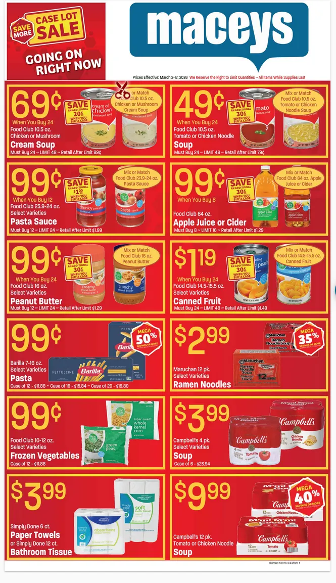 Weekly ad Macey's Sales from March 2 to March 17 2026 - Page 1
