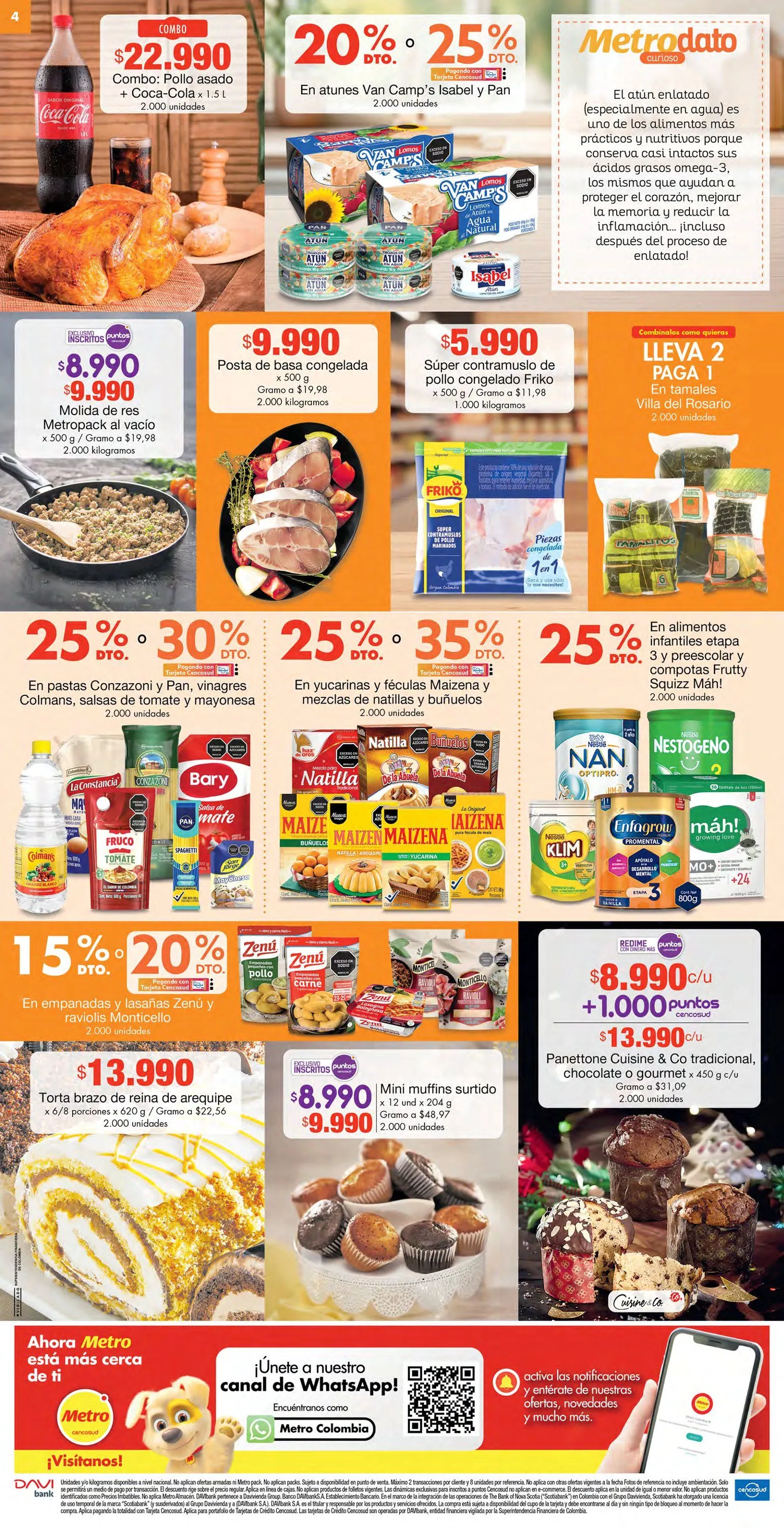 Catalogo de Metro Ofertas 19 de diciembre al 21 de diciembre 2025 - Pag 4